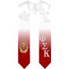Greekgear Phi Sigma Kappa Extra Fancy Diagonal Greek Graduation Stole W Crest