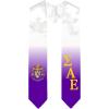 Greekgear Sigma Alpha Epsilon SAE Extra Fancy Diagonal Greek Graduation Stole W Crest