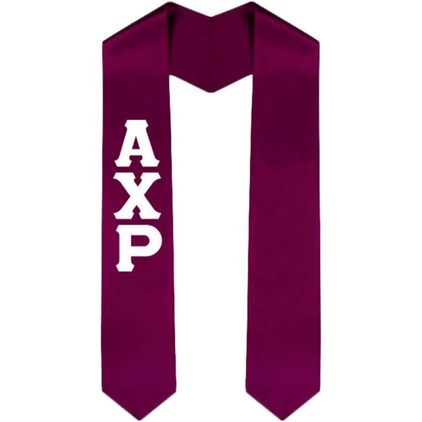 imageCustom Alpha Chi Rho Graduation Stole SashMaroon