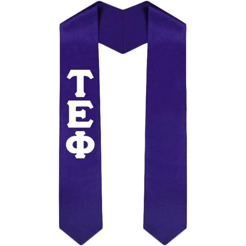 imageCustom Tau Epsilon Phi Graduation Stole SashPurple
