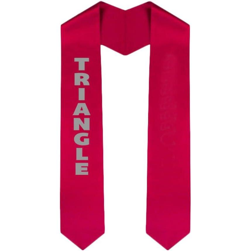 imageCustom Triangle Graduation Stole SashRed