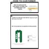 Custom Alpha Epsilon Phi Graduation Stole Sash(Kelly Green)