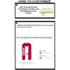 Custom Alpha Omicron Pi AOII Graduation Stole Sash(Red)