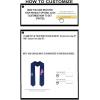 Custom Delta Gamma Graduation Stole Sash(Royal Blue)