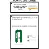 Custom Delta Sigma Phi Graduation Stole Sash(Kelly Green)