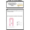Custom Gamma Phi Beta Graduation Stole Sash(Pink)