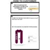 Custom Gamma Sigma Sigma Graduation Stole Sash(Maroon)