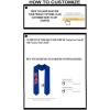 Custom Kappa Delta Rho Graduation Stole Sash(Royal Blue)