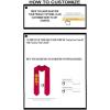 Custom Phi Kappa Tau Graduation Stole Sash(Red)