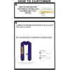 Custom Sigma Alpha Epsilon SAE Graduation Stole Sash(Purple)