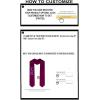Custom Sigma Kappa Graduation Stole Sash(Maroon)