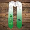 Greekgear Delta Sigma Phi Extra Fancy Simple Greek Graduation Stole W Crest