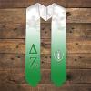 Greekgear Delta Zeta Extra Fancy Simple Greek Graduation Stole W Crest