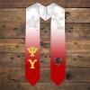 Greekgear Psi Upsilon Extra Fancy Simple Greek Graduation Stole W Crest