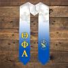 Greekgear Theta Phi Alpha Extra Fancy Simple Greek Graduation Stole W Crest