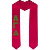 Custom Alpha Gamma Delta Graduation Stole Sash(Red)