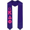 Custom Alpha Kappa Delta Phi Graduation Stole Sash(Purple)