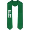 Custom FarmHouse Graduation Stole Sash(Kelly Green)