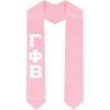 Custom Gamma Phi Beta Graduation Stole Sash(Pink)