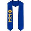 Custom Phi Sigma Sigma Graduation Stole Sash(Royal Blue)