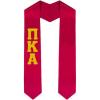 Custom Pi Kappa Alpha PIKE Graduation Stole Sash(Red)