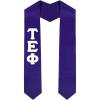 Custom Tau Epsilon Phi Graduation Stole Sash(Purple)
