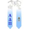 Greekgear Alpha Delta Pi Extra Fancy Simple Greek Graduation Stole W Crest