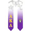 Greekgear Alpha Kappa Lambda Extra Fancy Simple Greek Graduation Stole W Crest