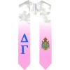 Greekgear Delta Gamma Extra Fancy Simple Greek Graduation Stole W Crest