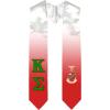 Greekgear Kappa Sigma Extra Fancy Simple Greek Graduation Stole W Crest