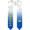Greekgear Phi Sigma Sigma Extra Fancy Simple Greek Graduation Stole W Crest