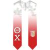 Greekgear Theta Chi Extra Fancy Simple Greek Graduation Stole W Crest