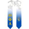 Greekgear Theta Phi Alpha Extra Fancy Simple Greek Graduation Stole W Crest