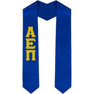 Custom Alpha Epsilon Pi Graduation Stole Sash(Royal Blue)