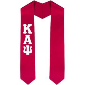 Custom Kappa Alpha Psi Graduation Stole Sash(Red)