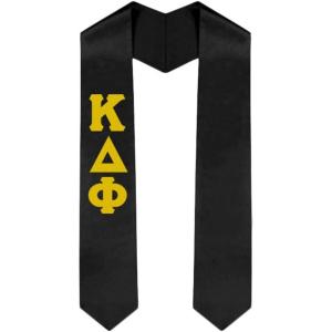 Custom Kappa Delta Phi Graduation Stole Sash(Black)
