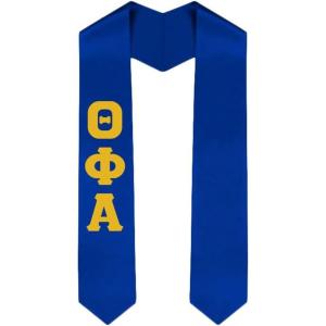 Custom Theta Phi Alpha Graduation Stole Sash(Royal Blue)