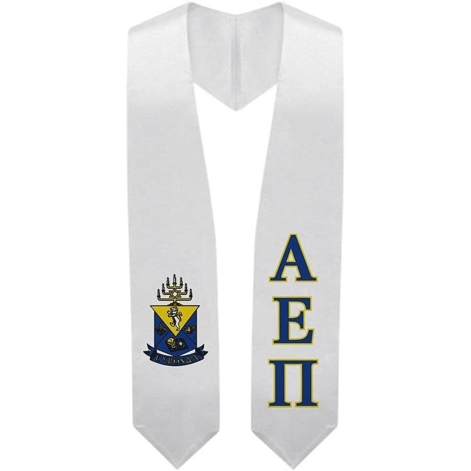 imageGreekgear Alpha Epsilon Pi Super Crest Shield Graduation Stole