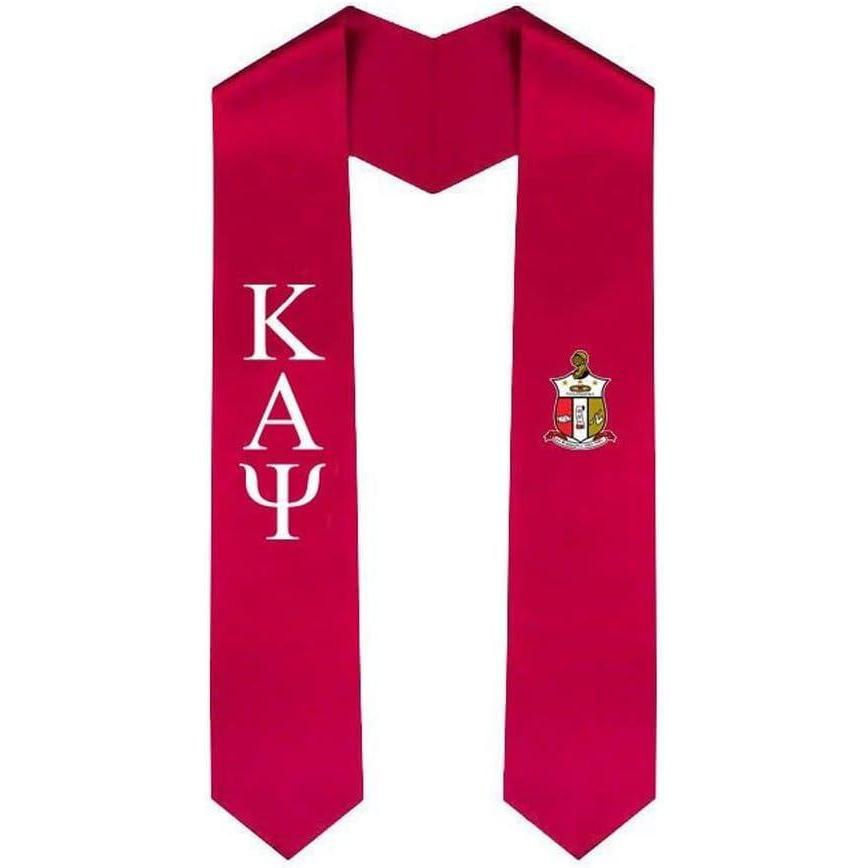 imageGreekgear Kappa Alpha Psi World Famous EZ Stole Red
