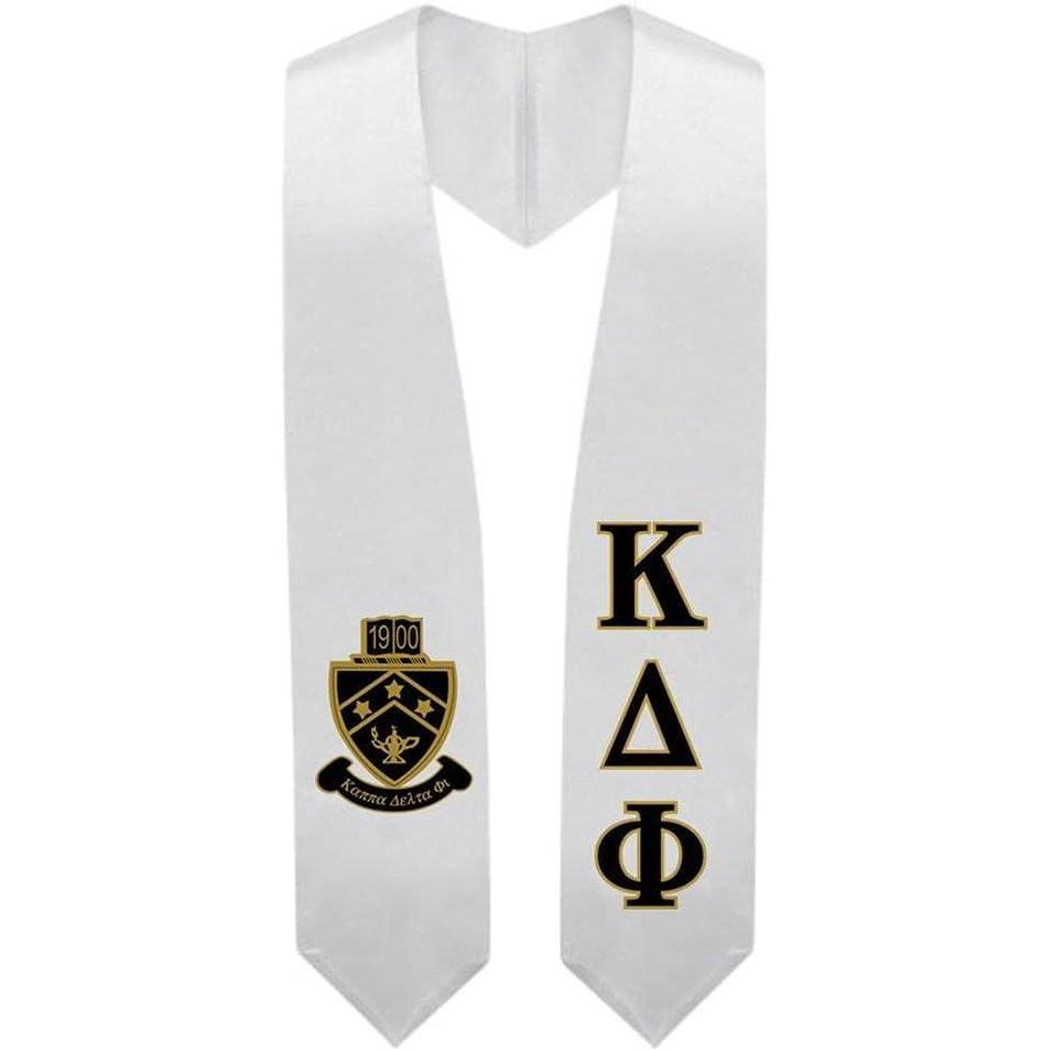 imageGreekgear Kappa Delta Phi Super Crest Shield Graduation Stole