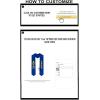 Custom Alpha Tau Omega ATO Greek Lettered Graduation Sash Stole with Year(Royal Blue)