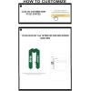 Custom Delta Sigma Phi Greek Lettered Graduation Sash Stole with Year(Forest Green)
