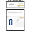 Custom Delta Upsilon DU Greek Lettered Graduation Sash Stole with Year(Royal Blue)