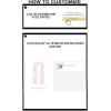 Custom Gamma Phi Beta Greek 2 Tone Lettered Graduation Sash Stole w/Year(Pink W/White Trim)