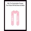 Custom Gamma Phi Beta Greek Lettered Graduation Sash Stole with Year(Pink)