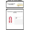 Custom Kappa Alpha Psi Greek 2 Tone Lettered Graduation Sash Stole w/Year(Red W/White Trim)