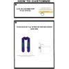 Custom Lambda Chi Alpha Greek Lettered Graduation Sash Stole with Year(Purple)