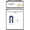 Custom Masonic Greek Lettered Graduation Sash Stole with Year(Royal Blue)