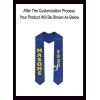 Custom Masonic Greek Lettered Graduation Sash Stole with Year(Royal Blue)