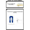 Custom Phi Beta Sigma Greek Lettered Graduation Sash Stole with Year(Royal Blue)